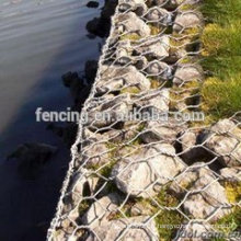 décoration de mur de gabion soudé galvanisé de haute qualité